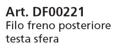 FILO FRENO POST 180CM T/SF