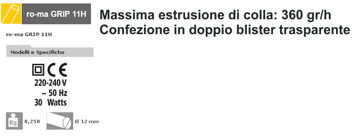 PISTOLA TERMOC ROMAGRIP11H