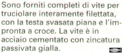 TASSELLI FU  6x35 V   100P