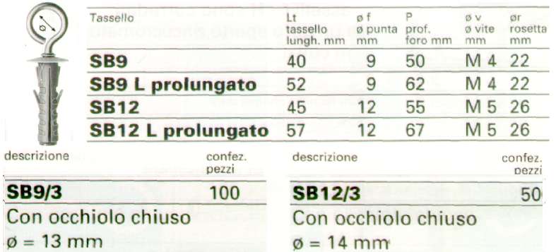 TASSELLI SB 9/3 NYLON 100P