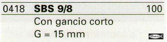 TASSELLI SBS 9/8 ACC  100P