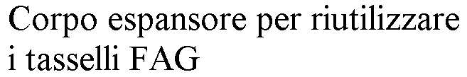 CORPO ESPANSIONE FA-12G   