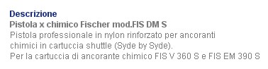 PISTOLA FIS DMS NYLON     