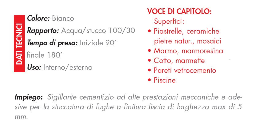 STUCCO PER FUGHE BIAN  5KG