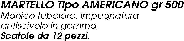 MARTELLO TEDESCO    GR 400