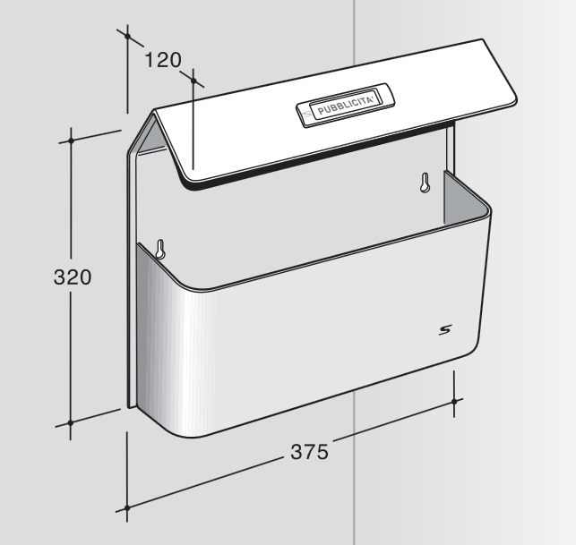 CASS PUBBL BIMETAL  VERDE 
