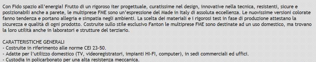 MULTIPR 6SCH+BI S/CAVO BIA