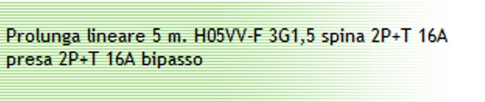 PROLUNGA 5M 3X1,5 10/16NER