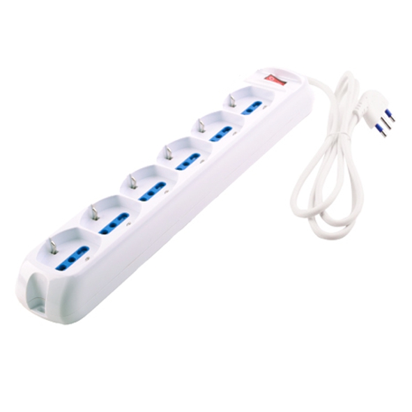 MULTIPR 1.5m 16A 6SC+IN BI