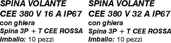 SPINA IP67 ROS 380 3P+T16A
