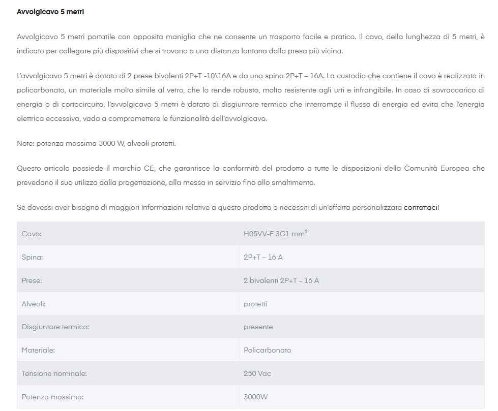 AVVOLGIC COMP 2PR BIP 5MT 