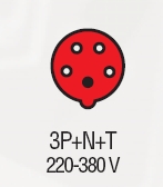 SPINA VOL 220/380V 32A 5P 