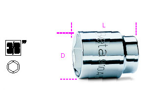 910A 8  BUSSOLE ESAGON 3/8
