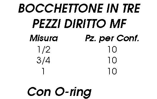 BOCCHETT. DIR MF OTT   3/8