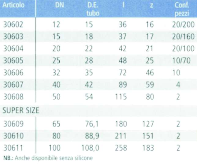 GOMITO 45? INOX FF 15     