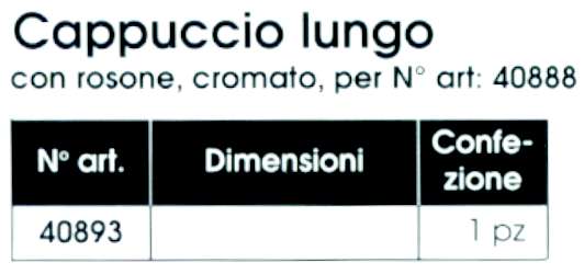 CAPPUCCIO C/ROS x RUB INC 