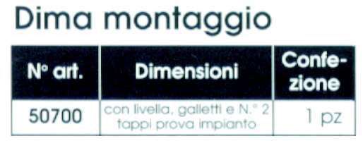 DIMA MONTAGGIO C/LIVELLA  