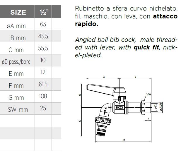 RUBIN PORTAG EKO-RAPID 1/2