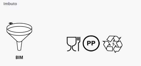 IMBUTO diametro 10 PP ALIMENTARE  