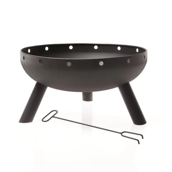 BRACIERE METALLO NERO diametro 53 