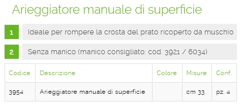 ARIEGG MANUAL SENZA MANICO