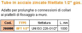 COLLARE INOX C/TASS. diametro 250 
