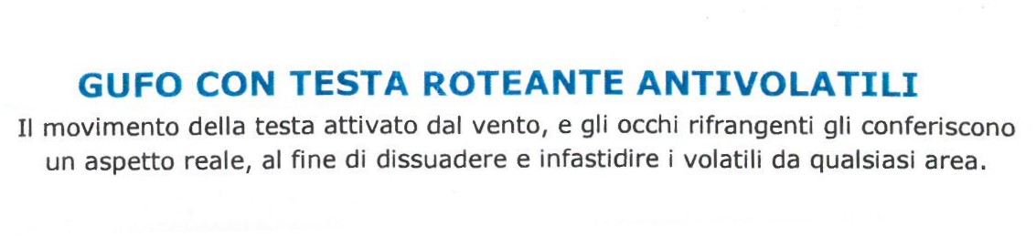 GUFO ANTIVOLAT C/TESTA GIR