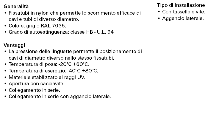 FISSATUBO SCH16-23GR      