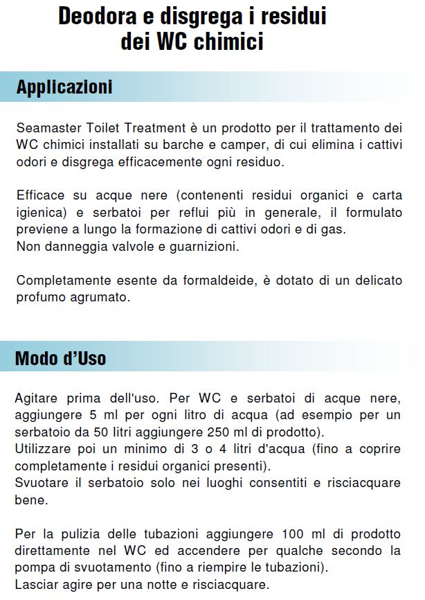 LIQUIDO X WC CHIMICI 1LT  