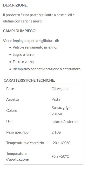 STUCCO VETRI GRIG/CHIA 1KG