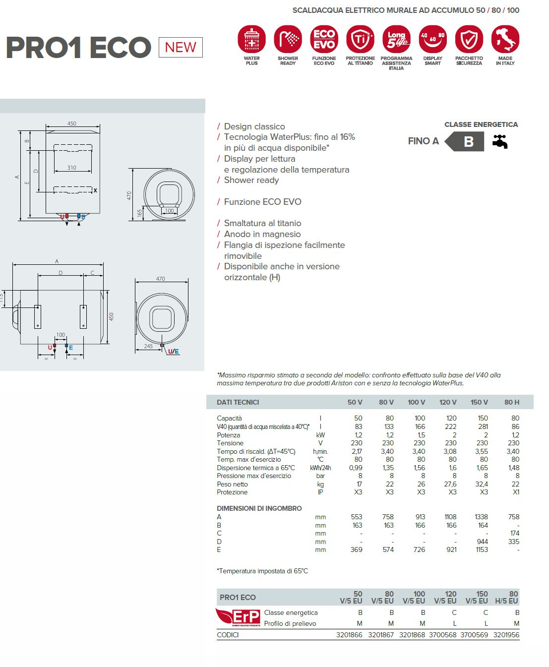 SCALD. 50LT ELETTR.VERT.5A