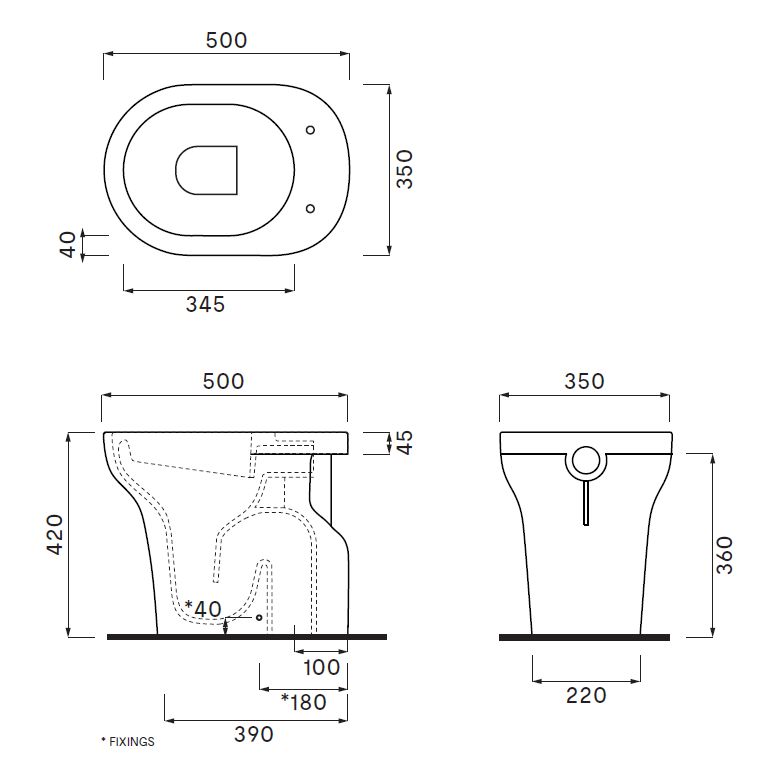VASO SCAR PAVIM JO  BIANCO
