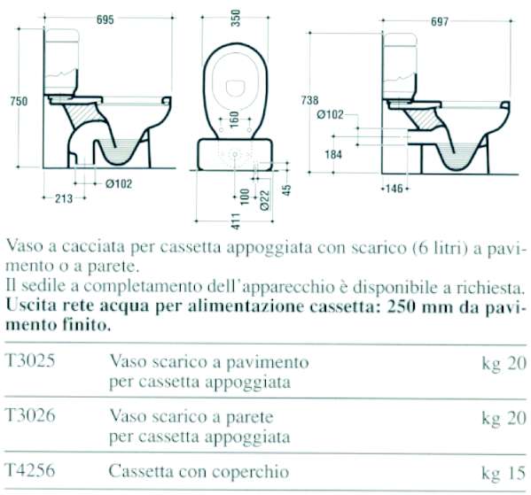 VASO UNIV.C/SED.DIAGONAL B