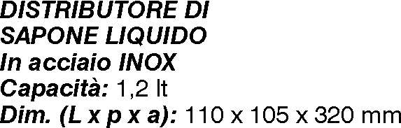 DISTRIB SAP LIQ LI1,2 INOX