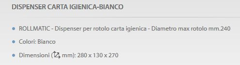 PORTAROTOLO IGIEN MAX diametro 240