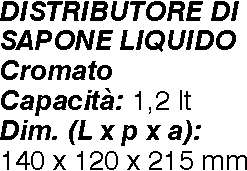 DISTRIBUTORE SAP LIQ L 1,2