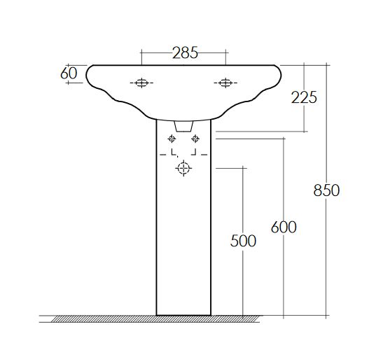 COLONNA  ORIENT BIANCO    