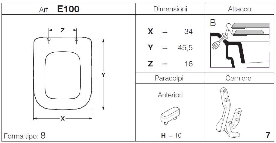 SEDILE CONCA MDF    BIANCO