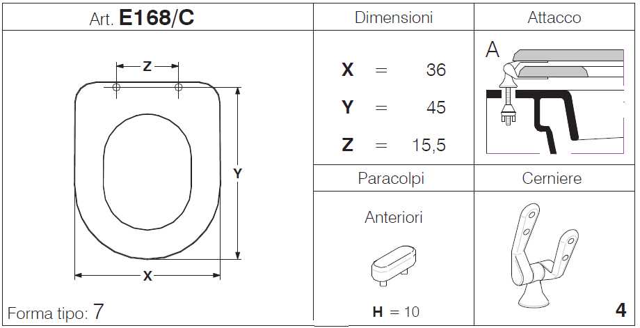 SEDILE YDRA MDF     BIANCO