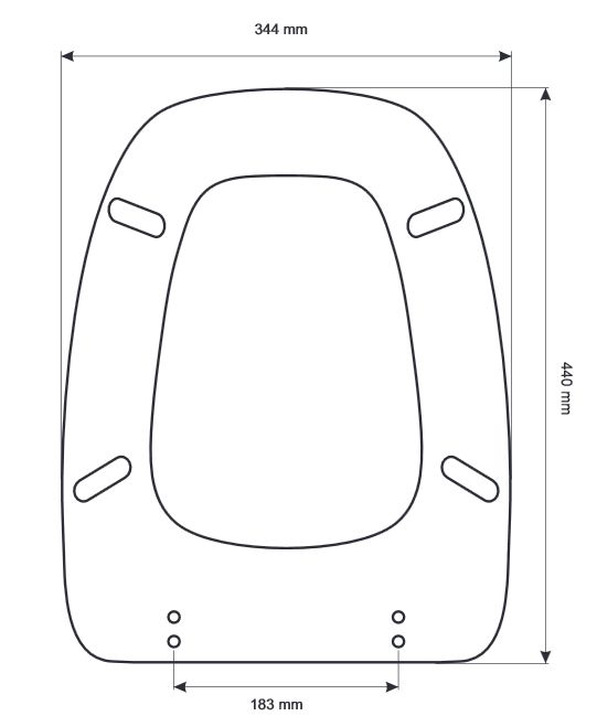 SEDILE SQUARE COLATO  BIAN