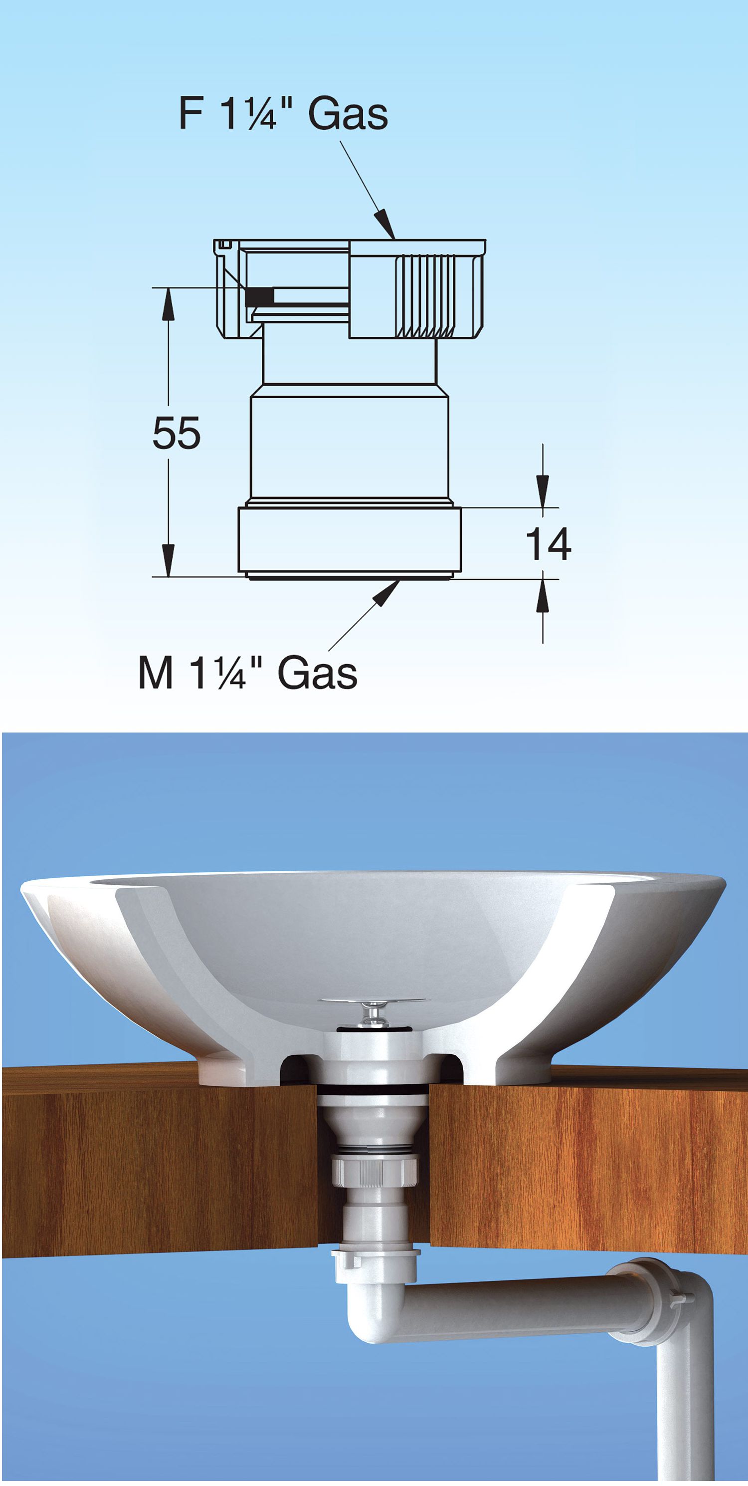 PROLUNGA ADATT F11/4-M11/4