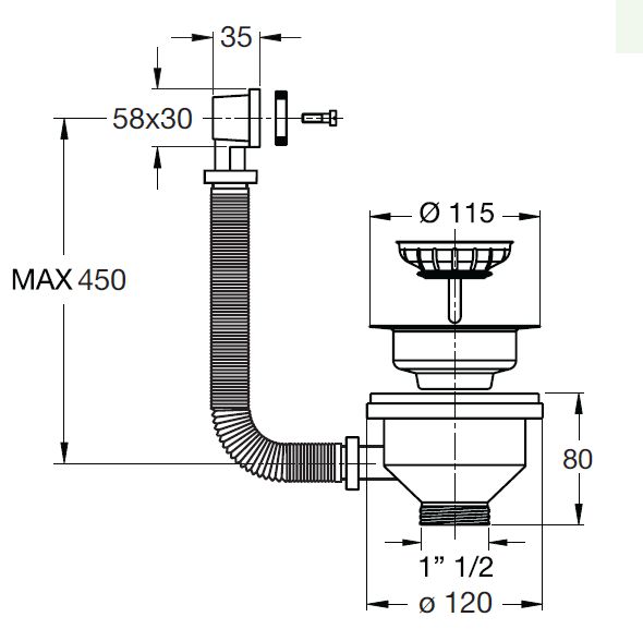 PILETTA BASKET C/T RET 90 