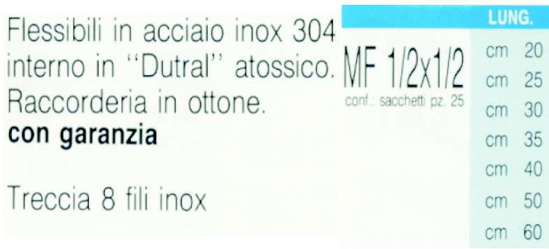 FLESSIBILE AC.M1/2xF1/2x20