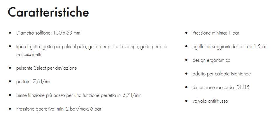 DOCCETTA CANI DOGSHOWER 3J