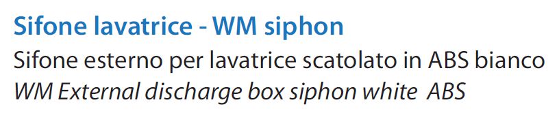 SIFONE LAVATR EST/PIAT/BIA