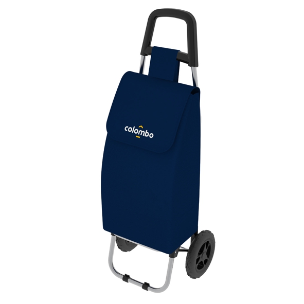 CARRELLO SPESA ROLLY BLU  
