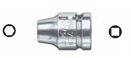 RACC C/INSER ELAST 1/4 1/2