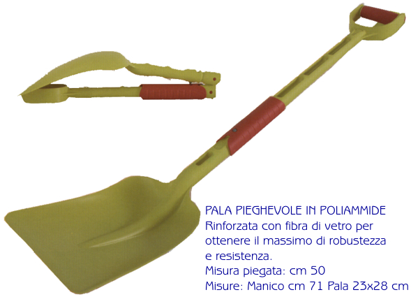 PALA NEVE FIBRA PIEGH 97CM