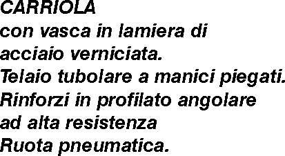 CARRIOLA NORMALE SMAI EXTR