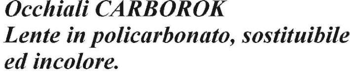 OCCHIALI CARBOROCK TRASPAR